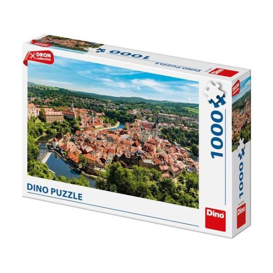 Dino City Cesky Krumlov Puzzle 1000 Teile