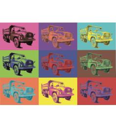 Dino Truck Treats Pop Art Puzzle 1000 Teile