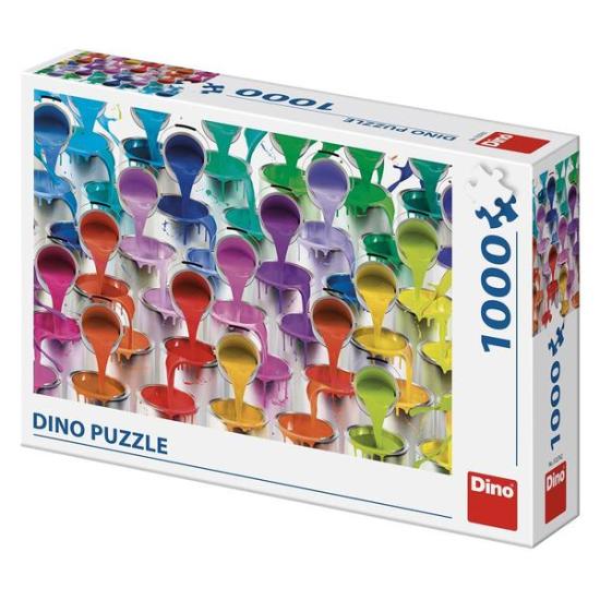 Dino-Farben-Puzzle mit 1000 Teilen