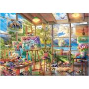 Puzzle Dino Maleratelier 2000 Teile