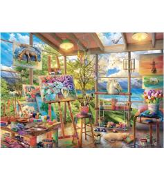 Puzzle Dino Maleratelier 2000 Teile