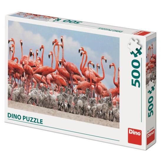 Dino Flamingos Puzzle 500 Teile