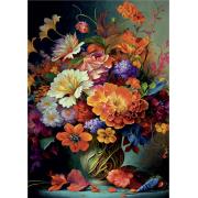 Puzzle Dino  Blumen In Einer Vase mit 1000 Teilen