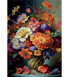Puzzle Dino  Blumen In Einer Vase mit 1000 Teilen