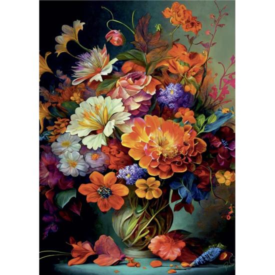 Puzzle Dino  Blumen In Einer Vase mit 1000 Teilen