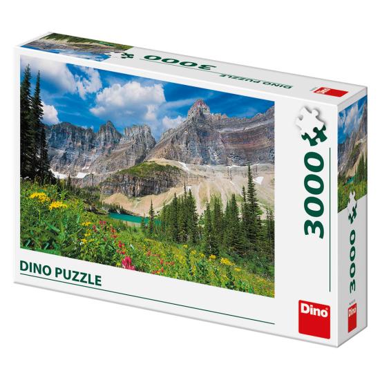 Dino Glaciers in the Mountain Puzzle 3000 Teile