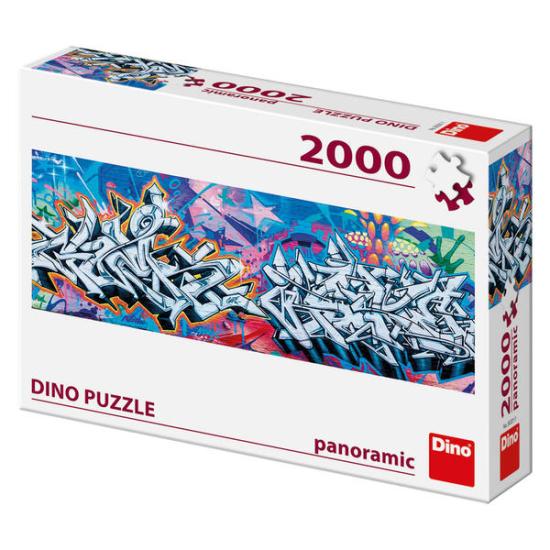 Dino-Graffiti-Puzzle 2000 Teile
