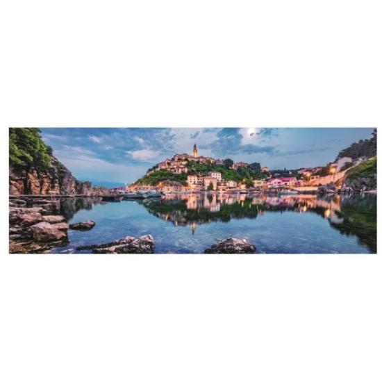Dino-Puzzle Insel Krk, Kroatien Panorama 1000 Teile