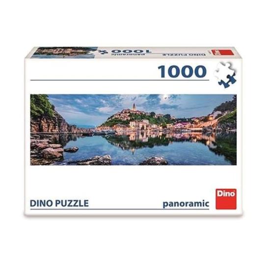 Dino-Puzzle Insel Krk, Kroatien Panorama 1000 Teile