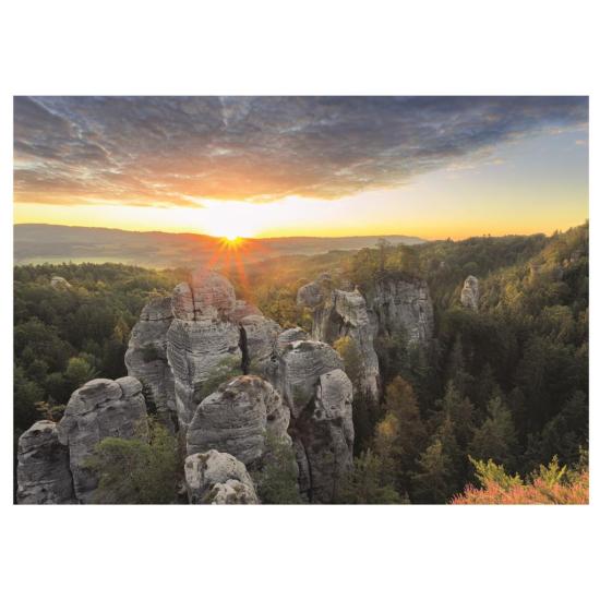 Dino-Puzzle Die Rocky Mountains 1000 Teile