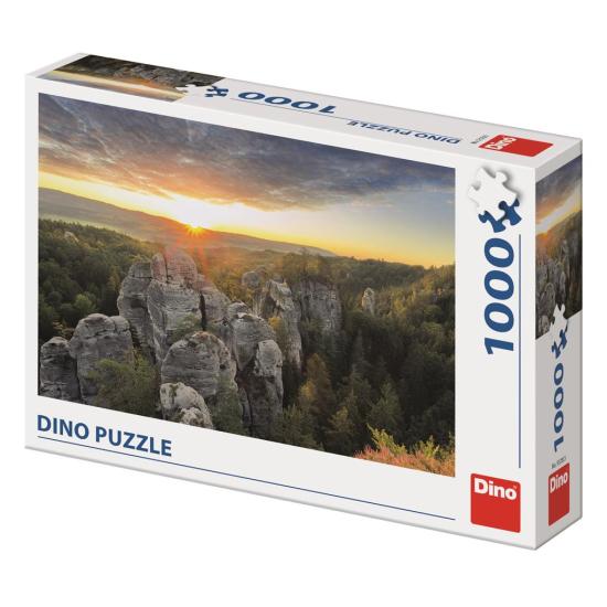 Dino-Puzzle Die Rocky Mountains 1000 Teile