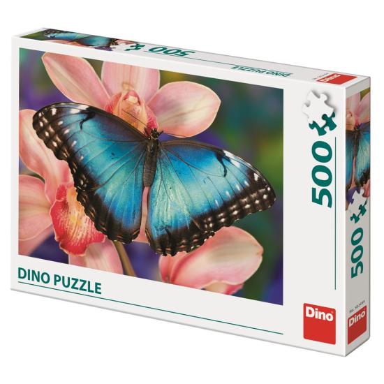 500-teiliges Dino-Schmetterlingspuzzle 500-teiliges Dino-Schmetterlingspuzzle