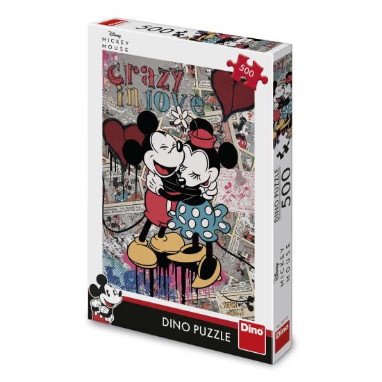 Retro Mickey Dino Puzzle 500 Teile