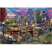 Puzzle Dino Painted Amsterdam 2000 Teile