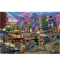 Puzzle Dino Painted Amsterdam 2000 Teile