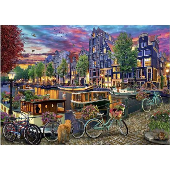Puzzle Dino Painted Amsterdam 2000 Teile