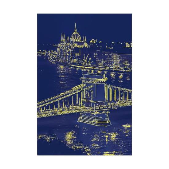 Dino Neon Puzzle Budapest 1000 Teile