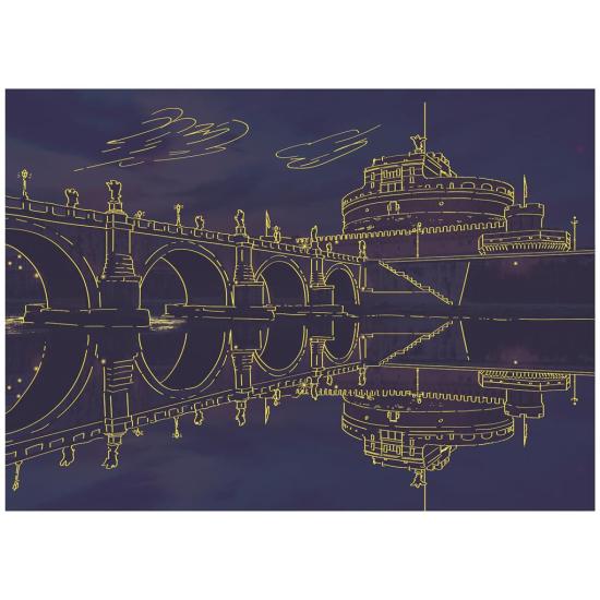 Neon-Dino-Puzzle Engelsburg 1000 Teile Neon-Dino-Puzzle Engelsburg 1000 Teile