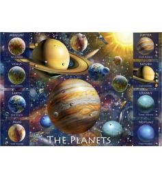 XXL-Eight Planets-Puzzle mit 500 Teilen
