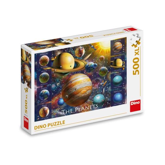 XXL-Eight Planets-Puzzle mit 500 Teilen