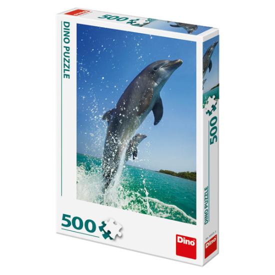 Dino-Delfinpaar-Puzzle 500 Teile