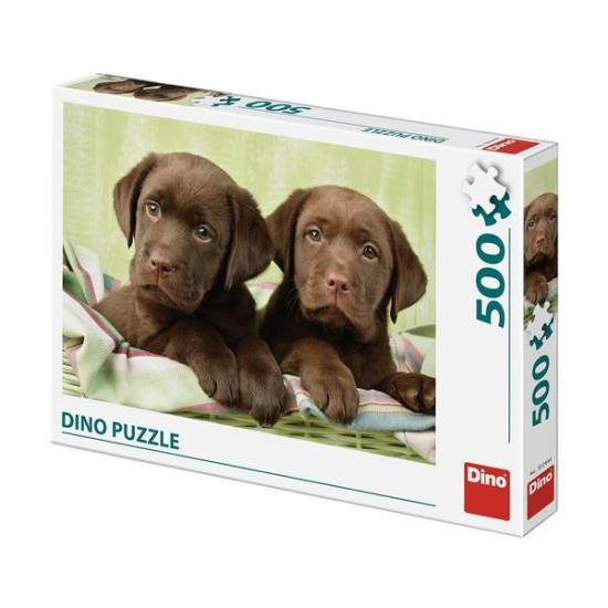 Dino Labrador Hunde Puzzle 500 Teile