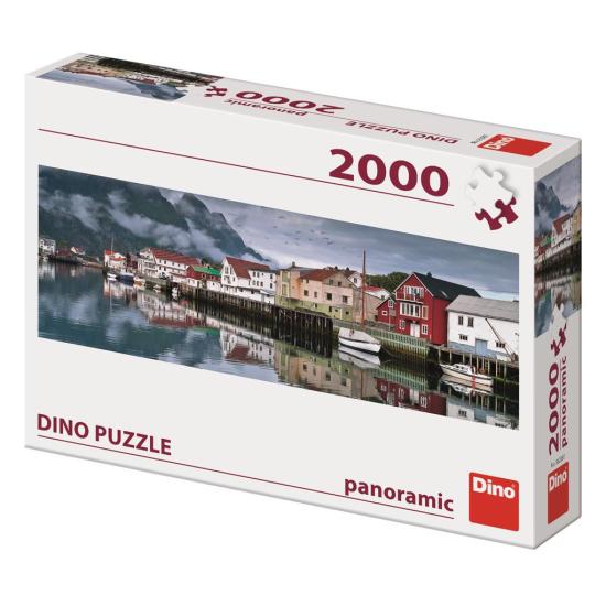 Dino-Fischerdorf-Puzzle 2000 Teile