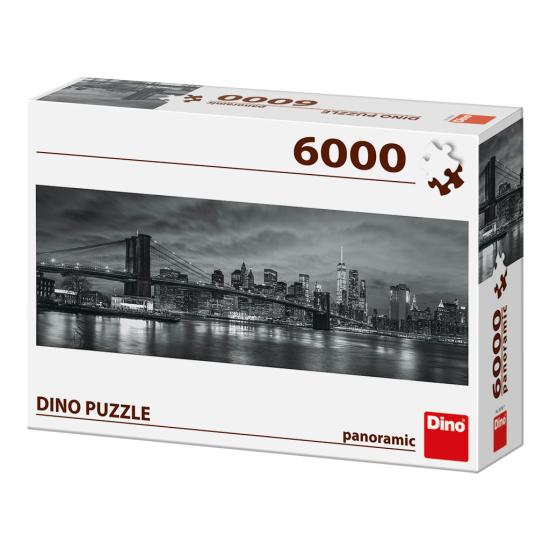 Dino-Puzzle Brooklyn Bridge über East River 6000 Teile