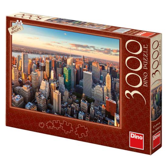 Dino-Puzzle Manhattan Wolkenkratzer, New York 3000 Teile