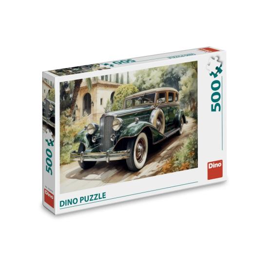 Puzzle Dino Grüner Rolls-Royce 500 Teile