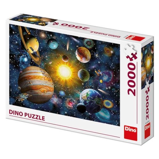 Dino Sonnensystem Puzzle 2000 Teile