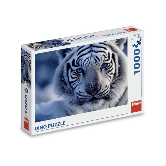 Puzzle Dino White Tiger mit 1000 Teilen