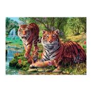Dino-Puzzle Bengalische Tiger 1000 Teile
