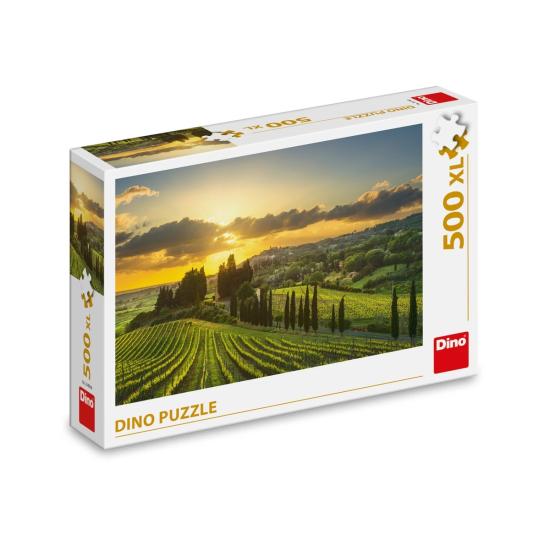 Puzzle Dino Maremma Vineyard mit XXL 500 Teilen