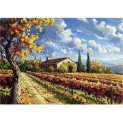 Puzzle Dino Bemalter Weinberg 500 Teile
