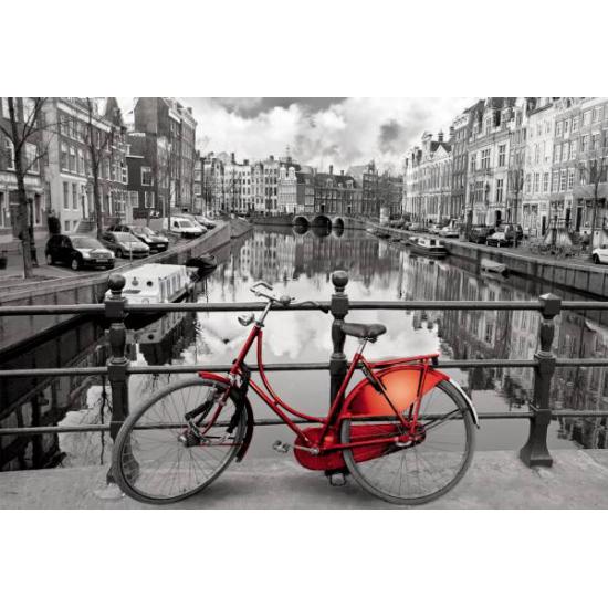 Puzzle Educa Amsterdam, Das rote Fahrrad mit 3000 Teilen