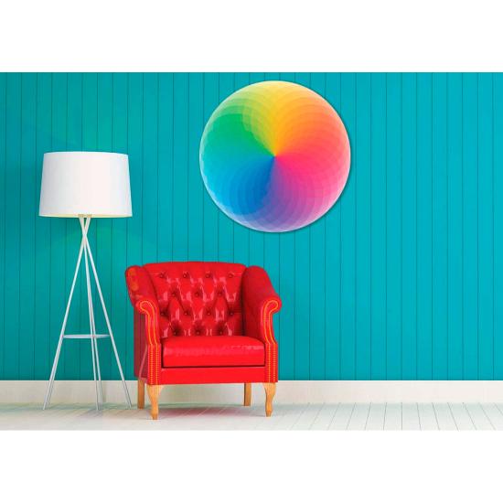 Educa Rundes Regenbogenpuzzle mit 800 Teilen