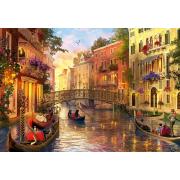 Educa Sonnenuntergang in Venedig Puzzle mit 1500 Teilen