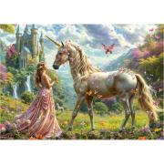 Puzzle  Educa Fairies Einhörner und Schmetterlinge 500 Teile