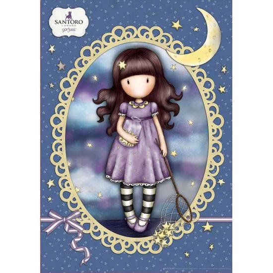 Educa Gorjuss Puzzle „Fangende Sterne“ mit 500 Teilen