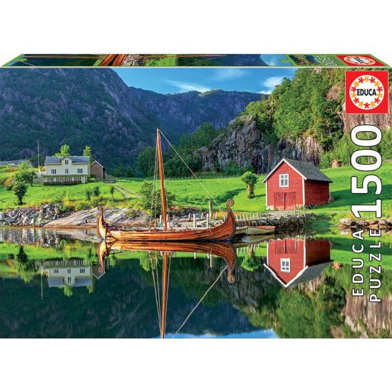 Educa Wikingerschiff-Puzzle 1500 Teile