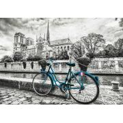 Educa Puzzle Fahrrad in der Nähe von Notre Dame mit 500 Teilen