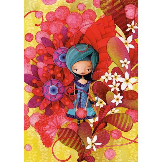 Educa Blue Lady Puzzle 1000 Teile