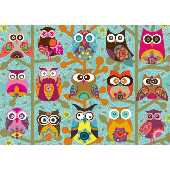 Educa Eulen-Puzzle mit 500 Teilen