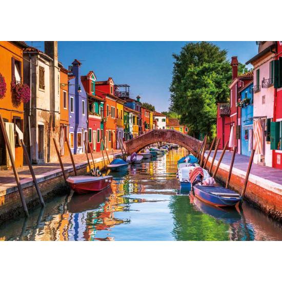 Puzzle Educa Burano, Italien mit 3000 Teilen