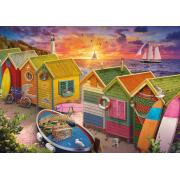 Puzzle Educa Strandhütten 500 Teile