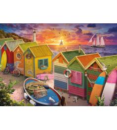 Puzzle Educa Strandhütten 500 Teile