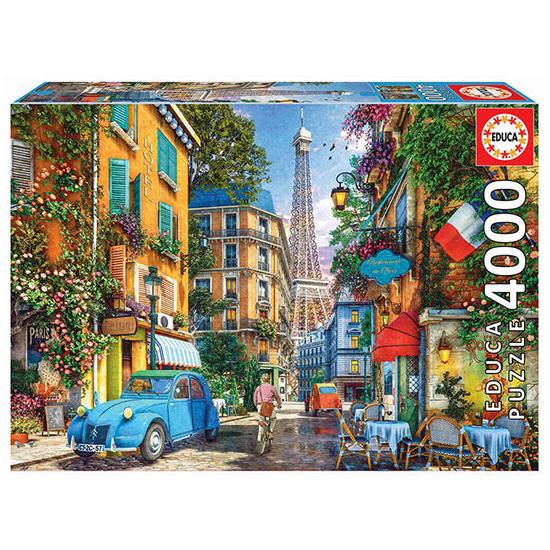 Educa Streets of Paris Puzzle mit 4000 Teilen