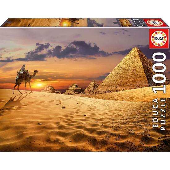 Educa Kamel in der Wüste Puzzle 1000 Teile