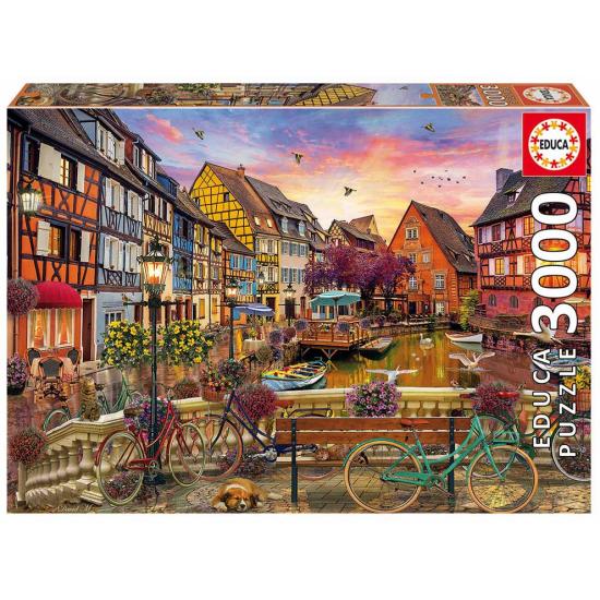 Educa Colmar Canal Puzzle 3000 Teile